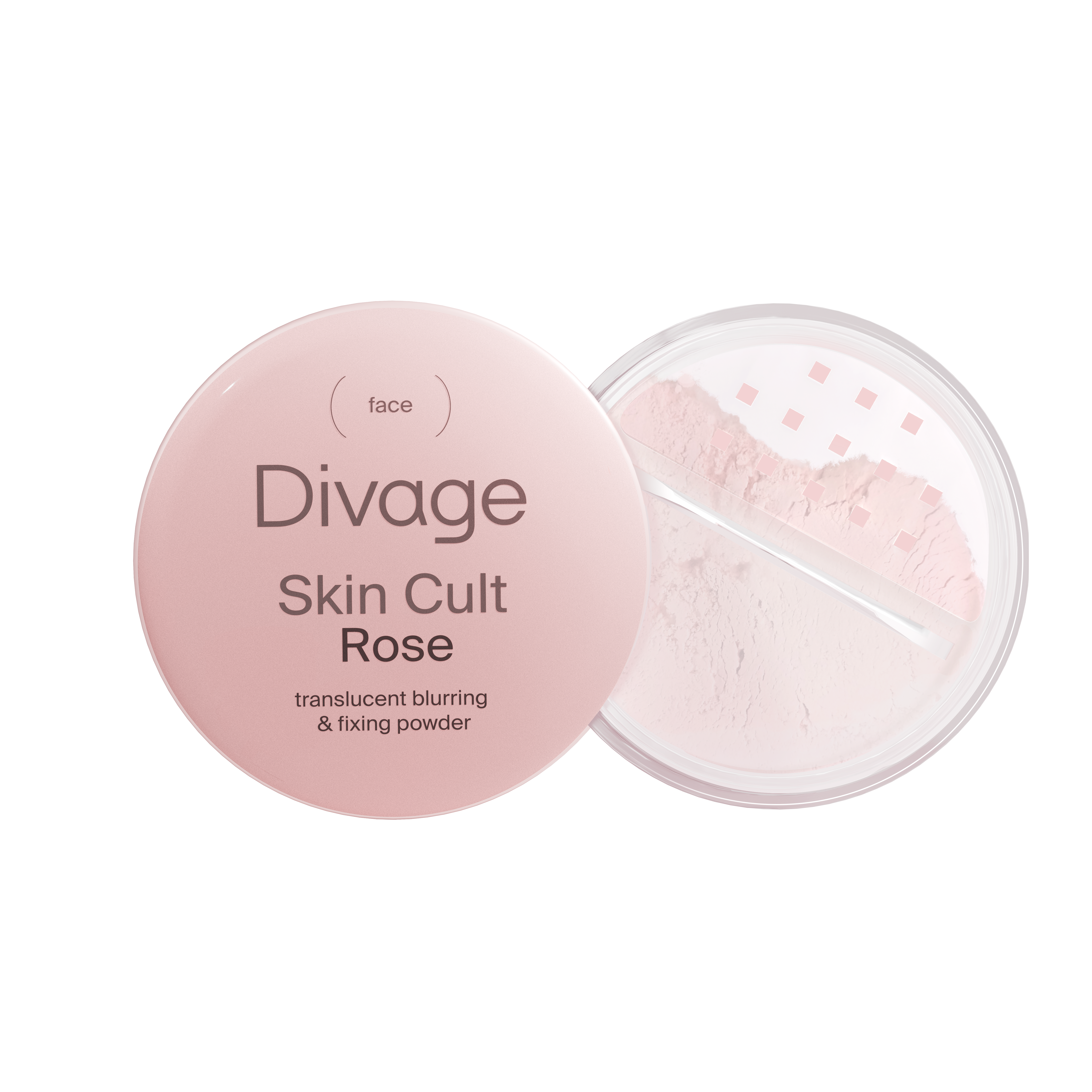 ����� ������� ����������� ��� ���� Skin Cult Rose Loose Powder