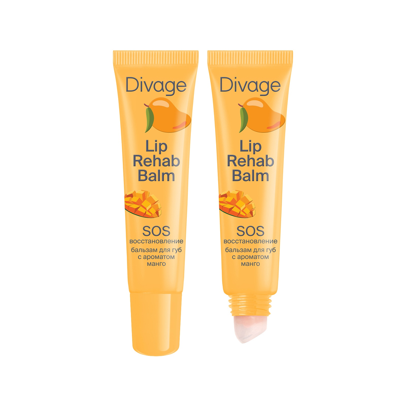 Бальзам для губ Lip Rehab с ароматом манго
