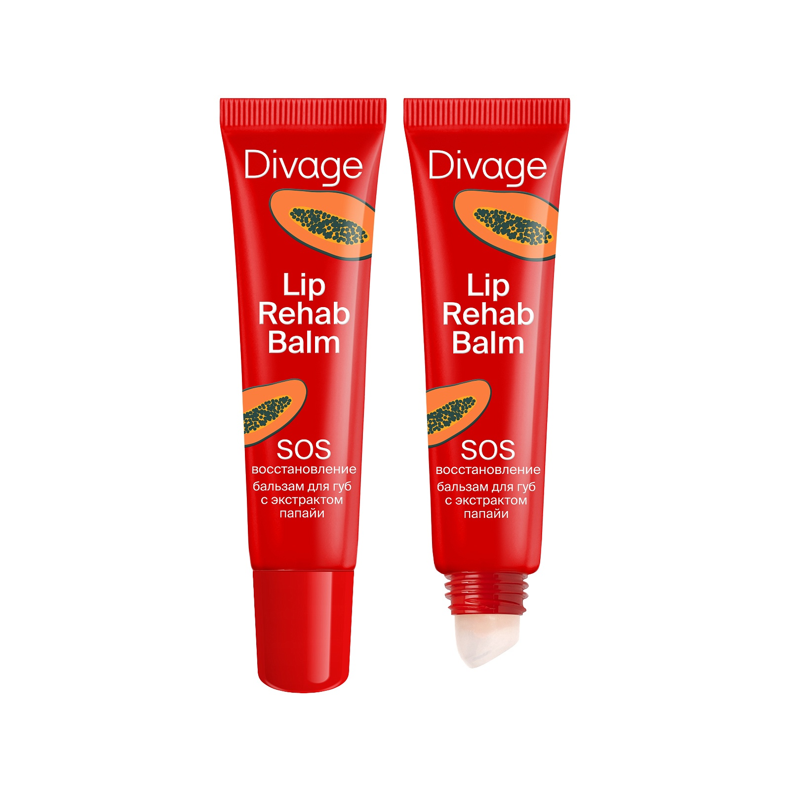 Бальзам для губ Lip Rehab с экстрактом папайи