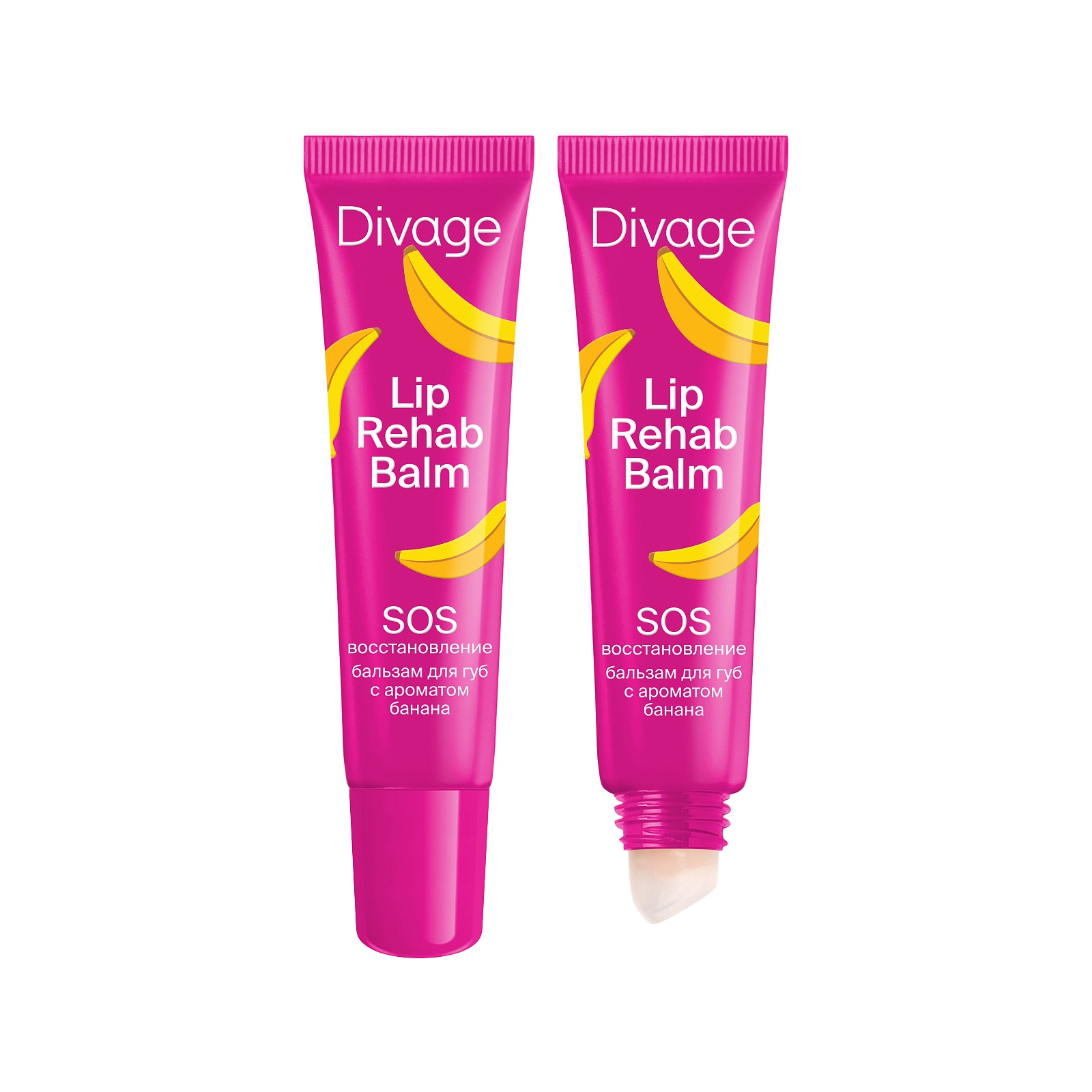Бальзам для губ Lip Rehab с ароматом банана